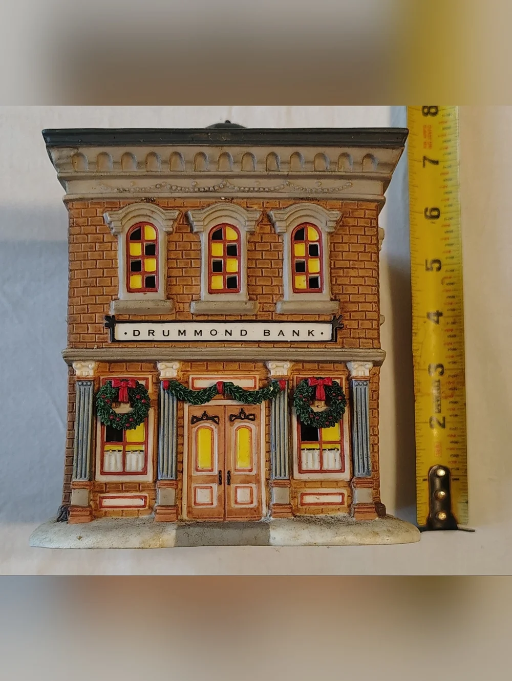 Department 56 New England Village Series Drummond Bank Building